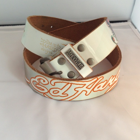Ed Hardy leather belt