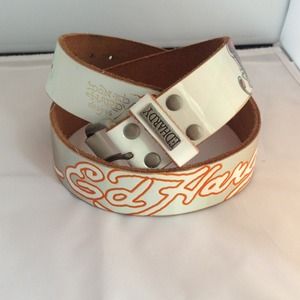 Ed Hardy leather belt