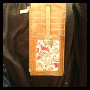 Metro Slide - Vintage Hobo Credit Card Wallet