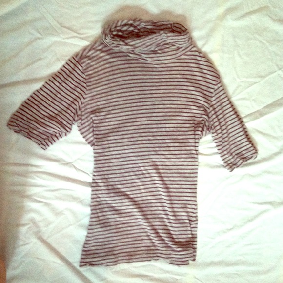 Striped American eagle twenty one top