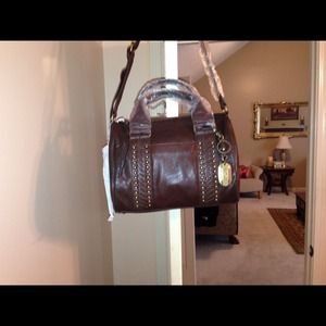 Brown Leather Authentic Marc Jacobs Purse
