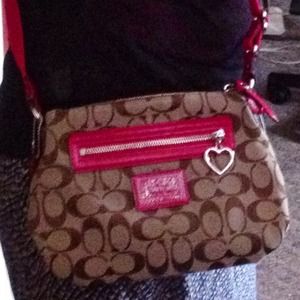 SOLD On another site.   Authentic Coach Purse