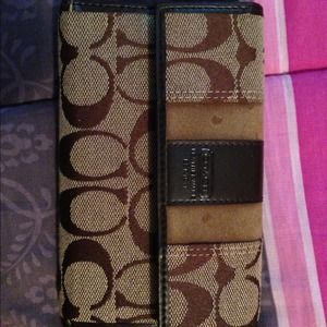 Used coach wallet