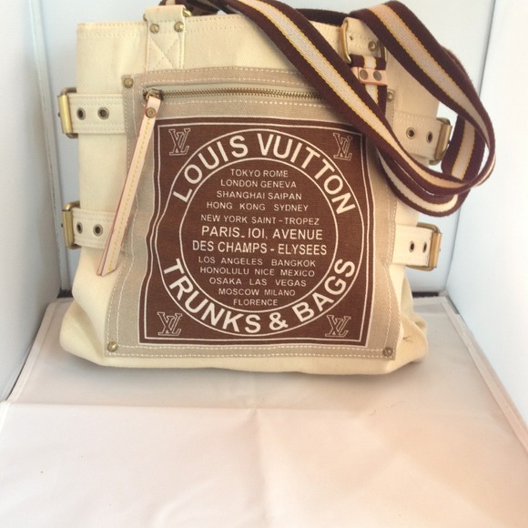 Louis Vuitton canvas bag