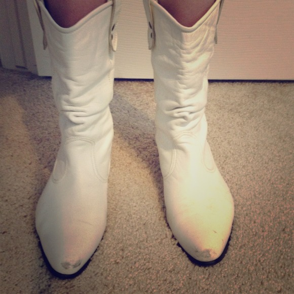 White Cowgirl Boots