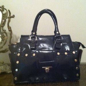 Black handbag