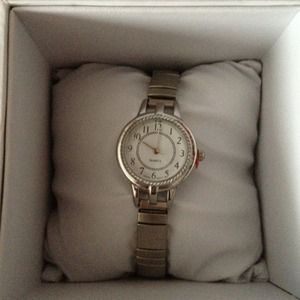 NEVER USED- Silver Watch