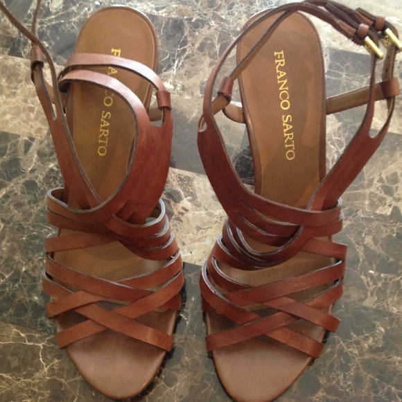 Franco Sarto wedge sandals. 9M