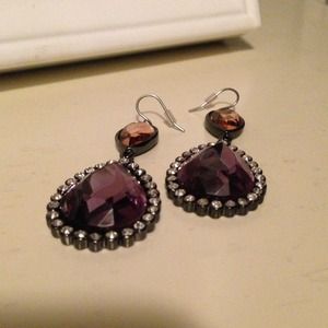 🚨 Sold 🚨Smoky stone dangles