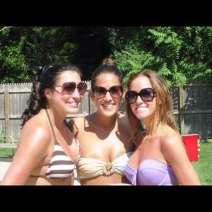 Burberry sunglasses - I'm in the purple suit!