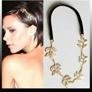 Jewelry - Leaf headband on elastic Jewelry - Leaf headband on elastic