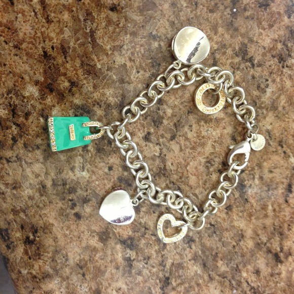 Tiffany inspired charm bracelet
