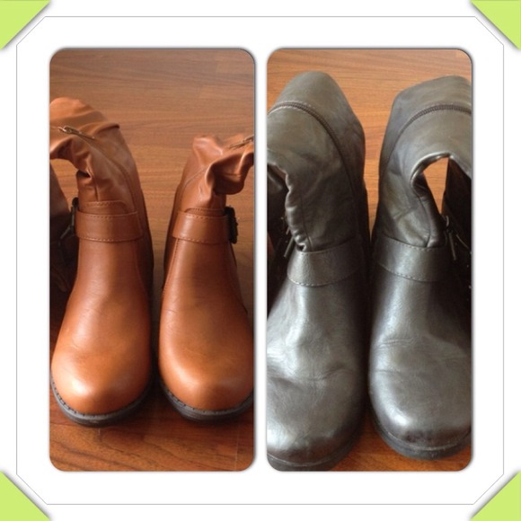 BUNDLE of two pair of boots
