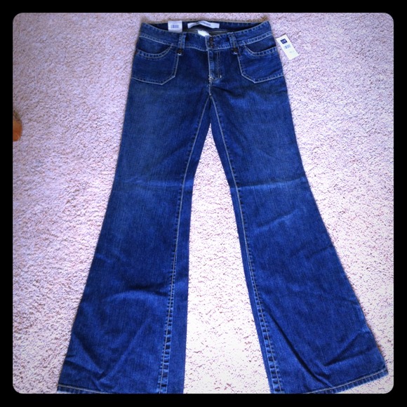 Gap low rise jeans