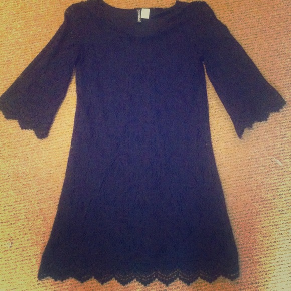 Little Black Lace Dress