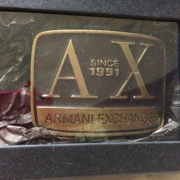 Men's Armani belt buckle