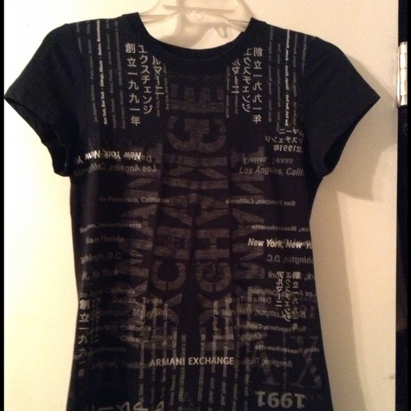 *SOLD* Armani Exchange Logo Tee