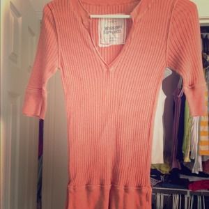 Burnt orange color top