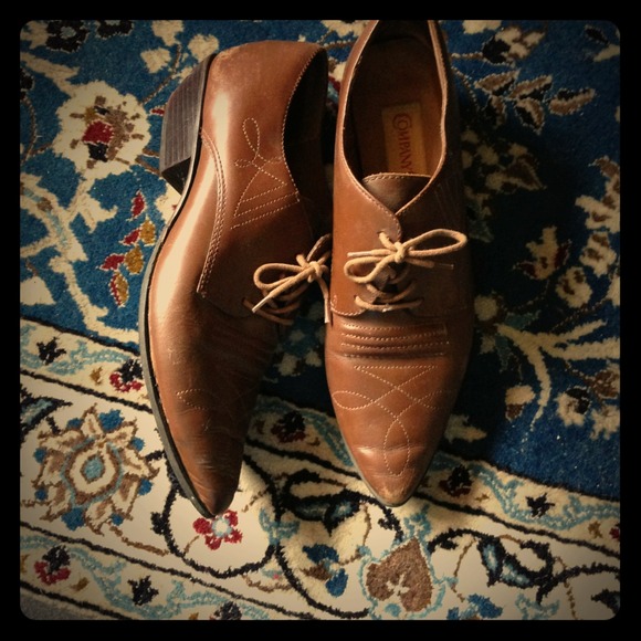 Vintage Leather Ankle Boots