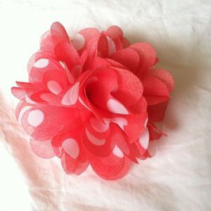 Fabric pin or hair accent