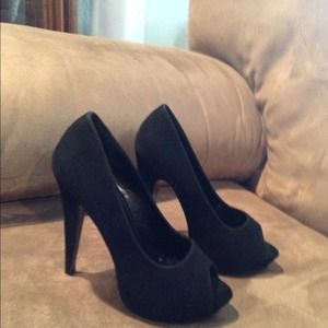 Black heels