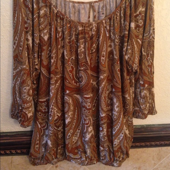 Brown and beige multi color