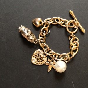 Gorgeous Juicy Couture charm bracelet