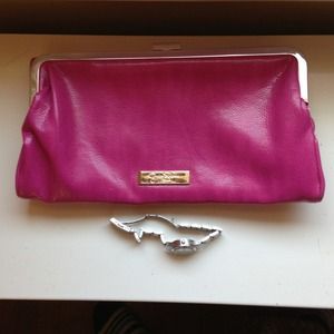 Pink clutch Jessica simpson