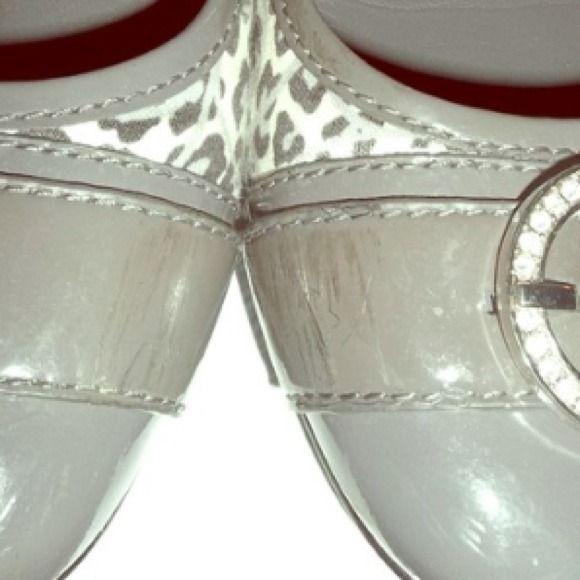 Coach Reagan Leopard Print Ocelot Flats - Picture 2 of 4