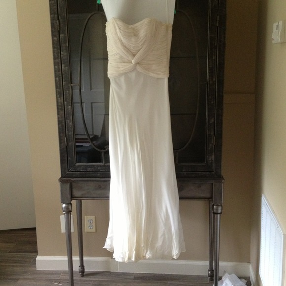 Cream Faviana Couture gown