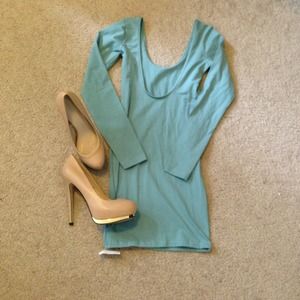 SOLD SOLD American Apparel Jersey uneck dress