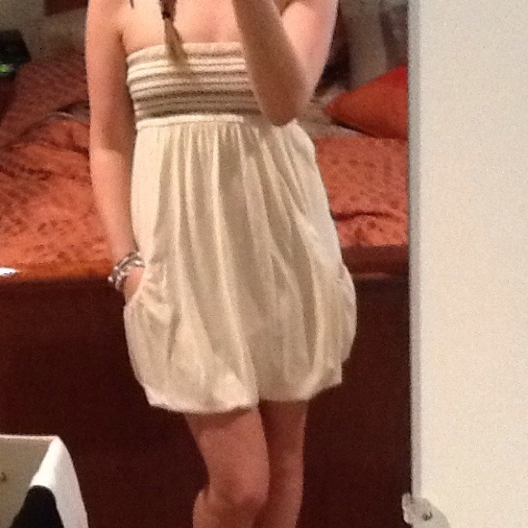 Strapless /tube top cover up/dress with pockets!