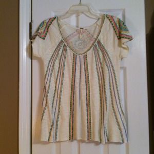 NWOT free people neon top