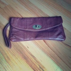 Red by marc ecko clutch!