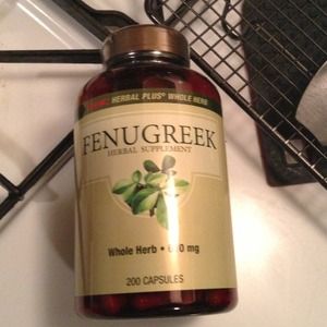 Fenugreek whole herb pills.4 breast feeding moms