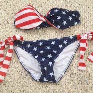 American Flag Bikini