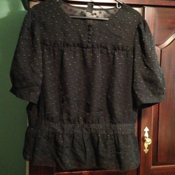 Black Blouse - Size 16