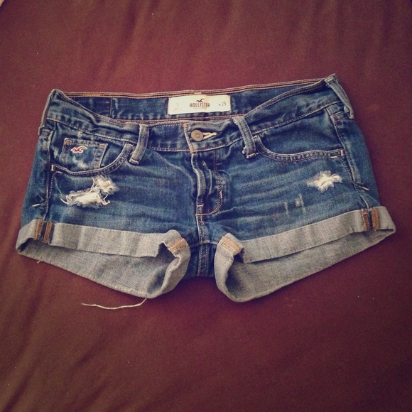Hollister denim shorts