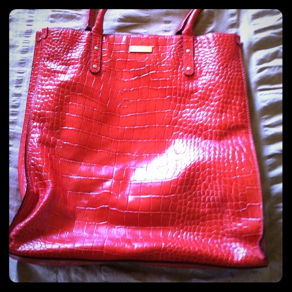 Kate Spade Tote Purse Croc