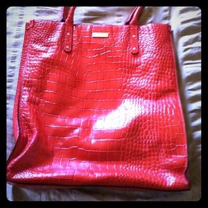 Kate Spade Tote Purse Croc