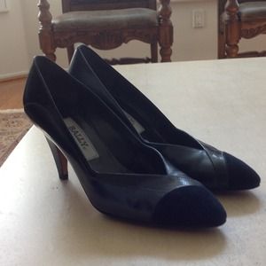 Bally leather pump in Blue