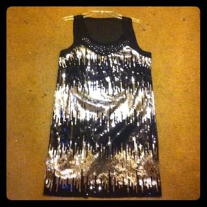 Sparkly, sequin dress