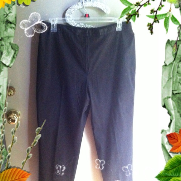 ❤❤. REDUCED. ❤❤🌹Flat Front Black Pants 🌹