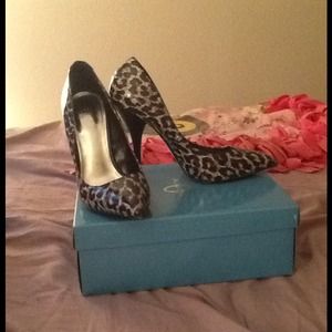 Sold!!!!! leopard print heels