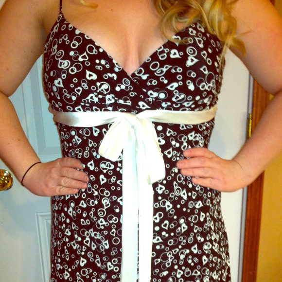 Beautiful black+white dress