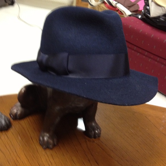 Navy blue hat