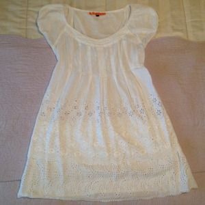 White Eyelet Dress
