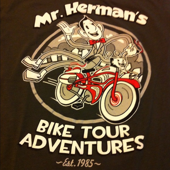 Pee wee Herman's 100% cotton T-shirt