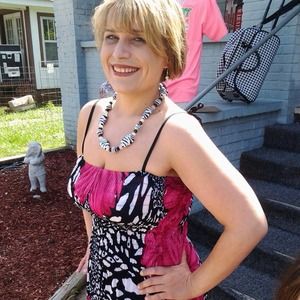 Summer dress with accessories