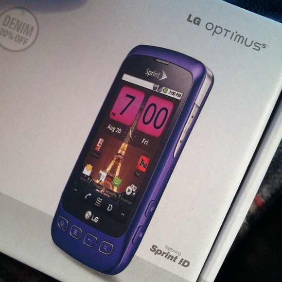 🌸🌺SOLD🌺🌸Sprint LG Optimus, Purple